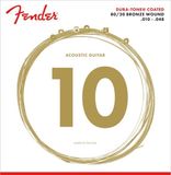 Fender 880XL Duratone Coated Snaren voor Akoestische Gitaar (10-48)