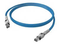 EasyLan VarioBoot patchkabel Cat.6A, S/FTP, blauw, 2 m