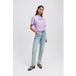 Karl Lagerfeld Mom Shank Denim Soft Tinted Blue Taille: W28L32 | Pantalons droits Outlet | Femme | Bleu