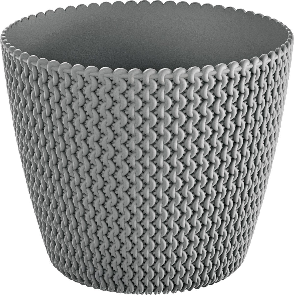 Prosperplast Splofy Bloempot - 35 cm - Lichtgrijs - Kunststof - Binnen & Buiten