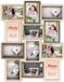 Zep Houten Multi Fotolijst Montreaux 12Q Bruin 12 Foto's 10x15 cm 59x44,5 cm
