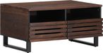 Maison Exclusive Table basse, marron, 80x55x40 cm, manguier massif