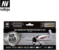 Vallejo Model Air - Raf Day Fighters Pre-War To 1941 Set 8 x 17 ml