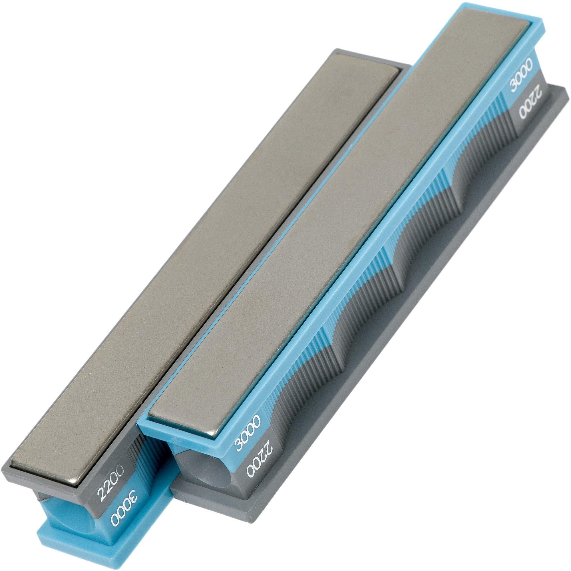 Wicked Edge - Set diamanten slijpstenen - extra fijn en ultrafijn 2200/3000