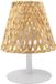 Lumisky Draadloze tafellamp IBIZA H26cm Beige Plastic Rond