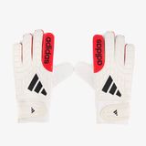 Adidas Copa Club kinder keepershandschoenen wit rood - Maat M