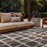 Ted Baker Haringey tapis d'extérieur Ruskin Noir/Blanc - 200 x 300 cm
