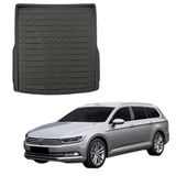Kofferbakmat, SCOUTT Kofferbakmat TPE voor Volkswagen Passat B8 Estate 2014-2023, zwart