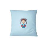 Bona Basics Decoratieve kussenhoes Lichtblauw 45x45 cm