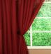Today's Curtain Emelia Original Voile Paneel 72", Bourgondië, 60" B x 72" L