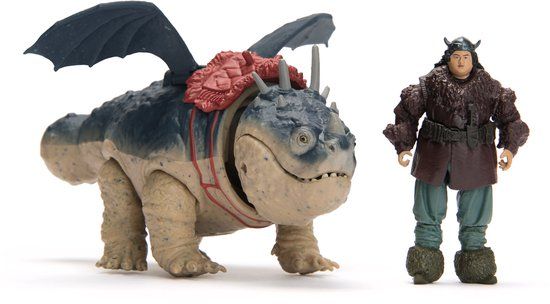 Dreamworks Dragons How To Train Your Dragon - Gronkel en Vissenpoot - Viking Duo Actiefiguren