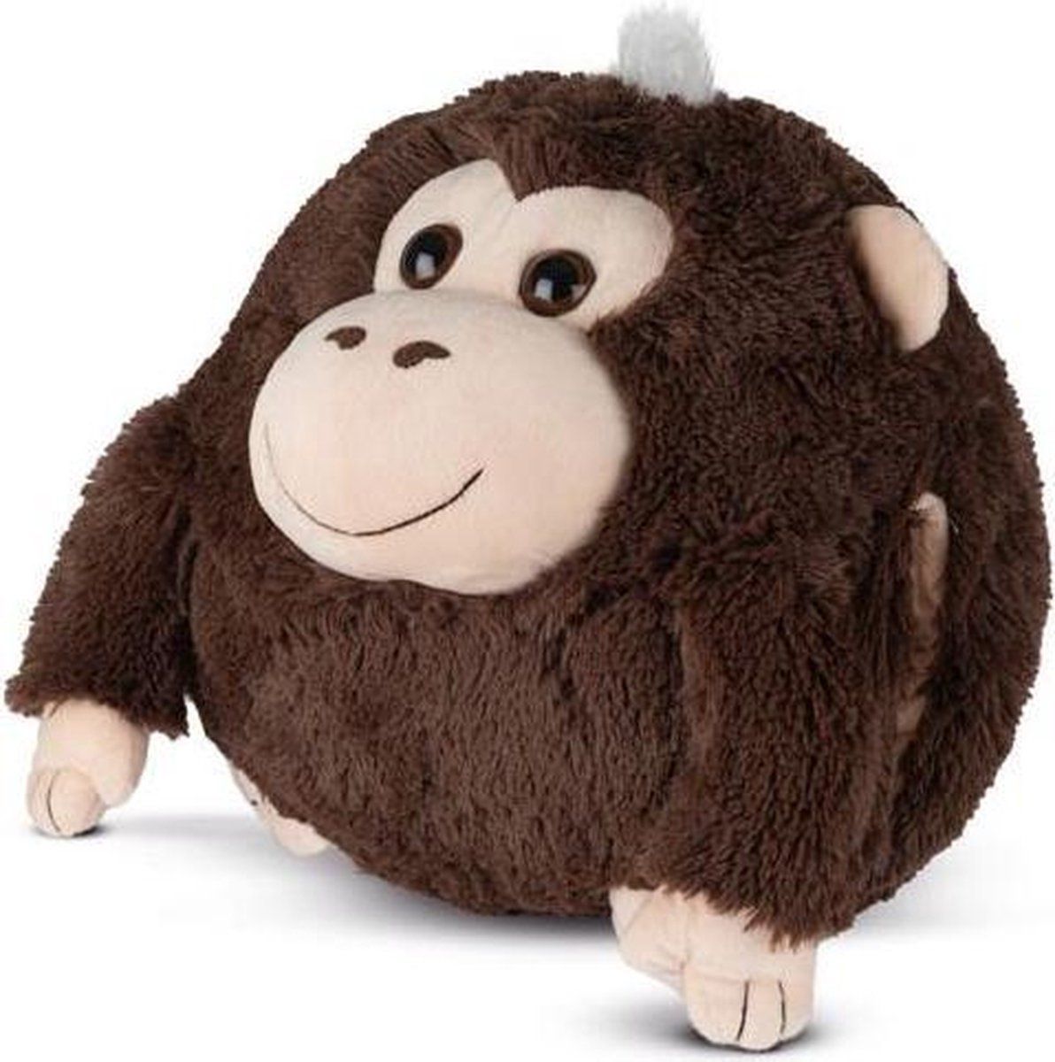 Cozy Noxxiez Noxxiez Cozy Handwarmer/knuffel Aap Junior 35 Cm Pluche Bruin