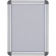 Bi-Office Curled Snap-wandframe A2-formaat aluminium