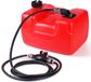 Happiq Marine réservoir de transfert portable - Pour hors-bord et bateaux - Poignée en I, facile à transporter - 12L, avec tuyau de 9,244 cm - 12L