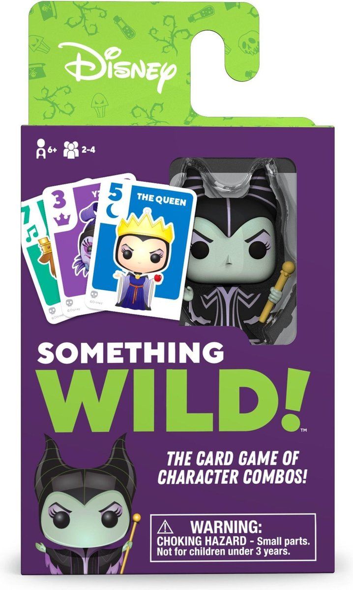 Funko Something Wild Card Game Disney Villains - English