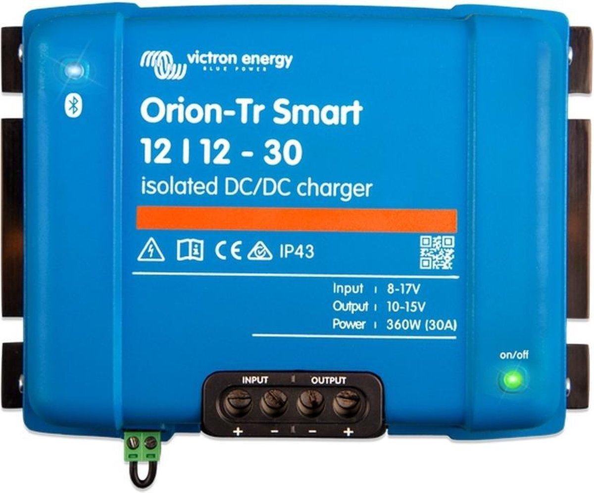 Victron Orion-Tr Smart 12/12-30A (360W) Niet-Geïsoleerd