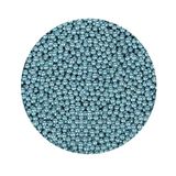 BrandNewCake® Suikerparels Metallic Blauw Ø 4mm 80gr
