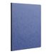 Clairefontaine 791424C Collectie Nomaddict (ex Age Bag) Genaaid Notitieboek met Linnen Rug Blauw - A4 21x29,7 cm - 192 Pagina's Kleine Ruitjes - Wit Papier 90 g - Omslag Glanskarton met Lederkorrel