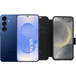 Samsung Galaxy S25 256GB Donkerblauw 5G + BlueBuilt Book Case Zwart