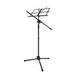 Gear4music Microfoon Standaard met Muziekstandaard