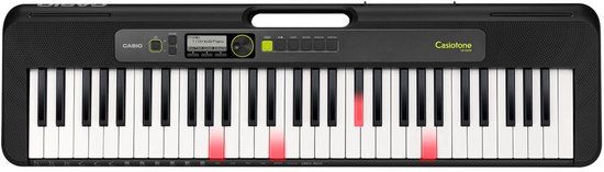Casio LK-S250 - Keyboard - 61 toetsen - oplichtende toetsen - inclusief adapter