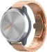 Strap-it Garmin Metalen bandje geschikt voor Vivomove 3s / Vivoactive 4s / Venu 2s - Rose goud