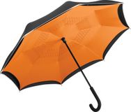 Fare Contrary 7715 paraplu coupe-vent noir orange