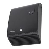 SHX Badkamerventilatorkachel, 2000 W, thermostaat met afstandsbediening, waterdicht, veilig in de badkamer, zwart