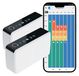 Icecat Set de 2 contrôleurs intelligents pour chauffage électrique, compatible avec Alexa et Google Home, blanc