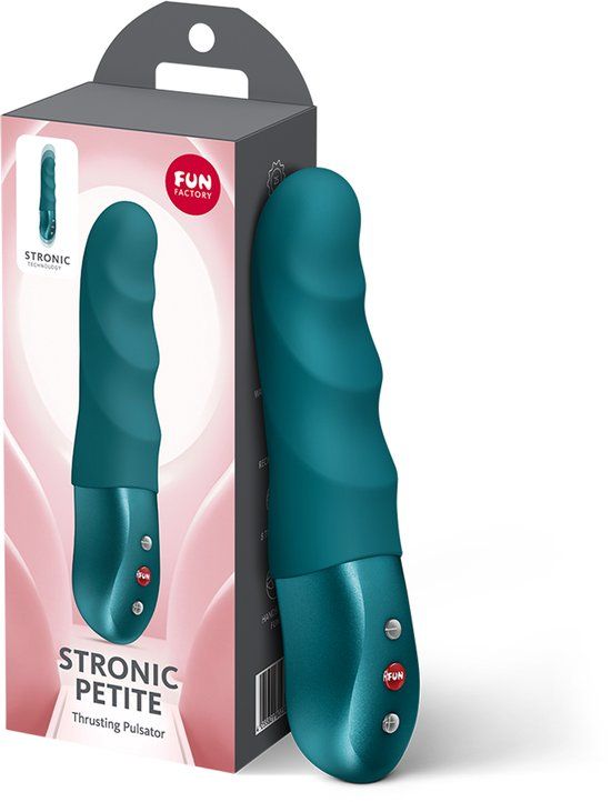 Fun Factory Stronic Petite | pulsator | stotende G-spot-vibrator voor beginners | 8 stootprogramma's | compact & handsfree | waterdicht & USB-C | seksspeeltje voor vrouwen
