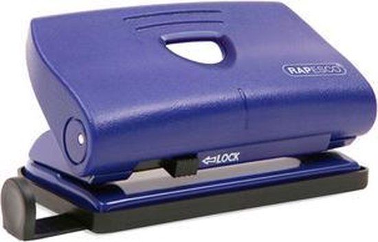 Rapesco 810-P Perforator - 12 vel - Blauw
