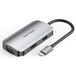 Vention TOAHB Dockingstation & Poortreplicator Bedraad USB 3.2 Gen 1 (3.1 Gen 1) Type-C Gris, Argent