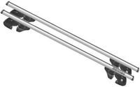 Menabo Sherman Silver | Porte-bagages de toit pour Lada - Kalina Cross 2010+ - Aluminium - Longueur 120 cm - Capacité de charge 90 kg - 2 pièces