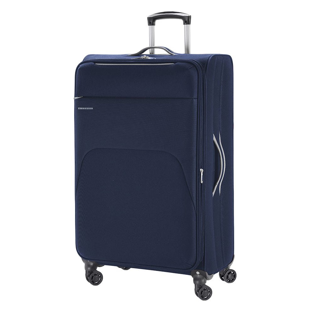 GABOL Zambia Trolley Large 79 blue Zachte koffer Blauw