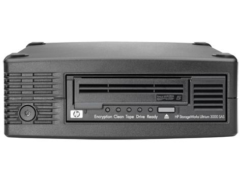 HP StoreEver LTO-5 Ultrium 3000 SAS Tape drive zwart