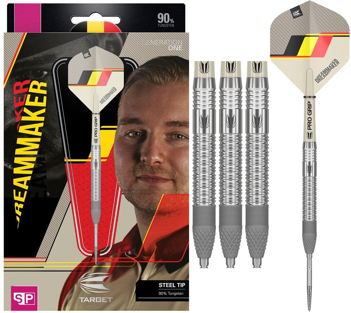 Target Dimitri Van den Bergh G1 90% Swiss dartpijlen - 21 gram