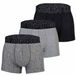 Men's Under Armour PERFORMANCE TECH - SOLID 3 IN 3PK Boxershorts Heren L Grijs/Zwart