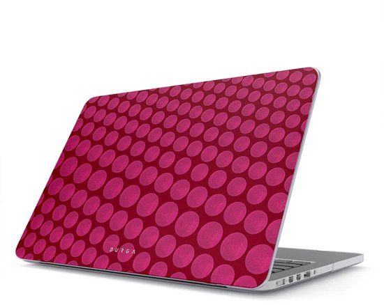 Burga Hardshell Cover voor de Apple MacBook Pro 16 inch (2021 / 2023 M3 / 2024 M4 / 2026 M5) - Reset Button