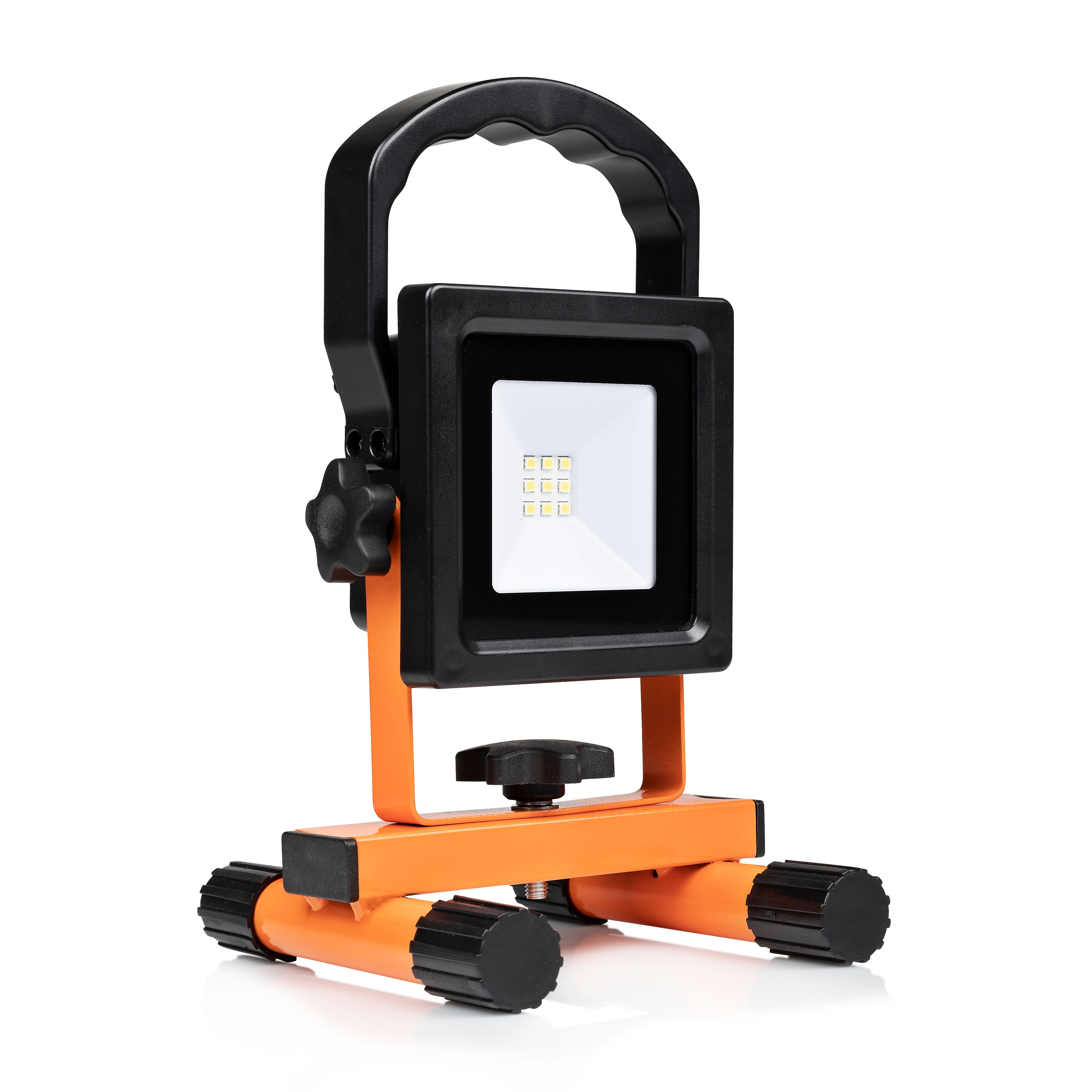 Smartwares FCL-76007 LED Oplaadbare Werklamp - Zwart/Oranje