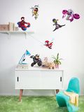 Komar Muursticker - Spidey and His Amazing Friends Chasing - 50 x 70 cm
