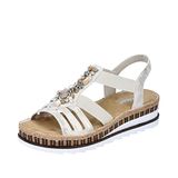 Rieker Dames Sandalen Beige Maat 36