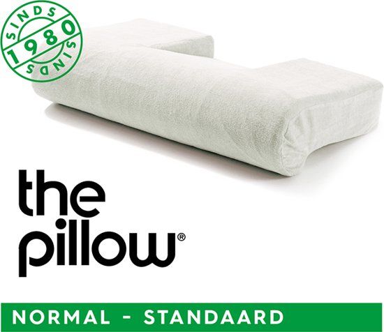 The Pillow Normal Standaard Orthopedisch Hoofdkussen - Crème
