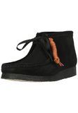 CLARKS Veterschoen 'Wallabee Boot' zwart