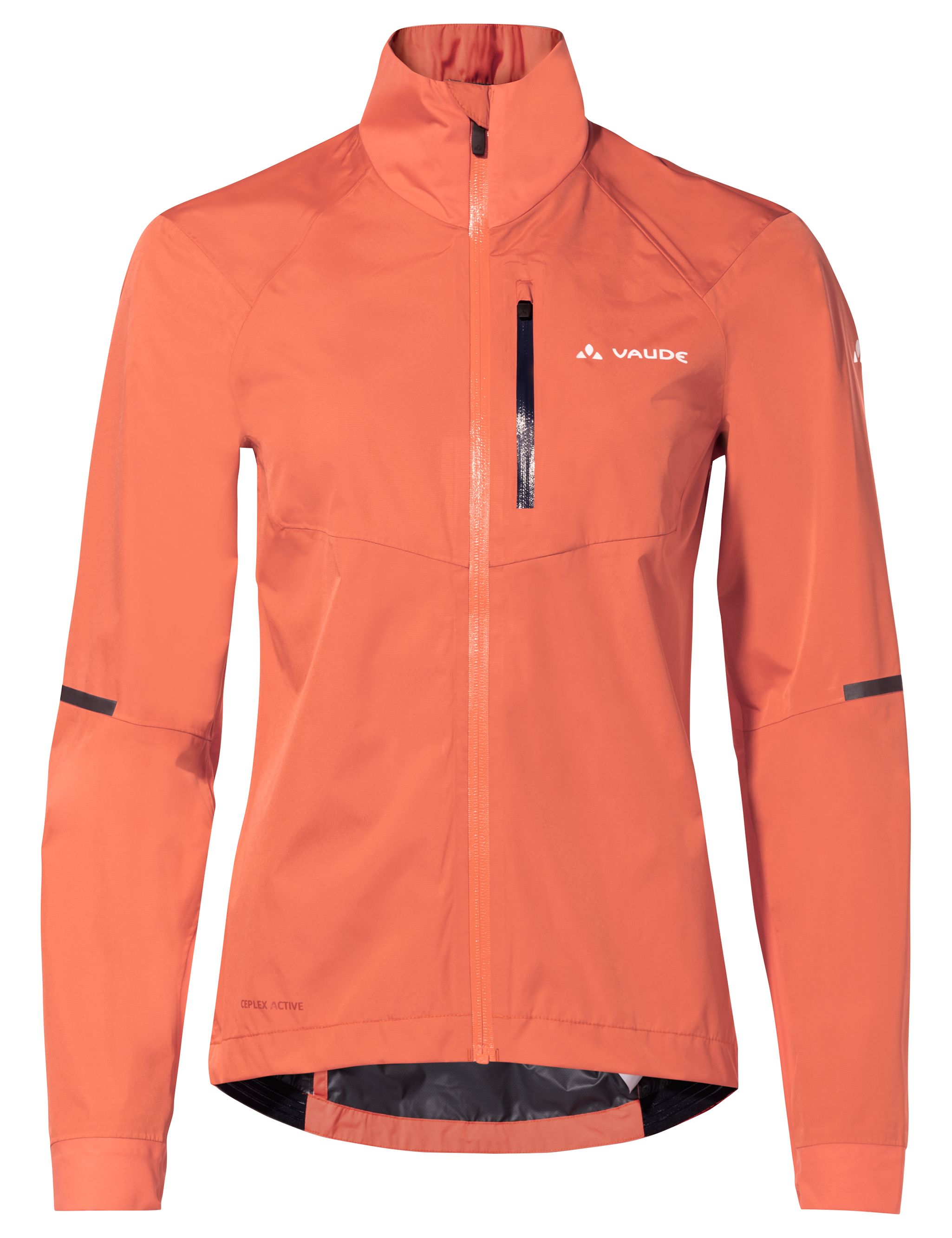 VAUDE Kuro Regenjas Dames, rood