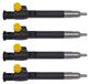 Citroën 4 x injecteurs diesel - Jeu d'injecteurs Common-Rail - Convient pour Citroën, Peugeot, DS, Ford, 2.0 TDCI BlueHDi - Numéros OE : 28388960, 28602948, 347005, 9674984080