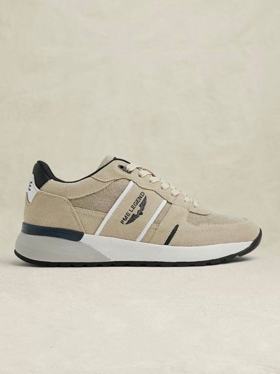 PME Legend Schoenen BASKET JET LIFTER PBO2603280 Beige Leer Heren Maat 43
