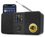 SR20 Radio internet met Wi-Fi, kleurendisplay, dubbel alarm - Noir
