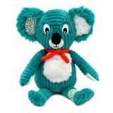 Les DÉGLINGOS - Origineel Berlingos Le Koala pluche dier - ultrazacht corduroy - 23 cm - blauw - geschikt vanaf de geboorte