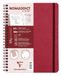 Clairefontaine 782362C Nomaddict (ex Age Bag) Notitieboek Spiraalbinding en Uitscheurbare Strook My.Notes Rood - A5+ 16x21cm - 120 Uitscheurbare Pagina's Gelijnd - Wit Papier 90g - Omslag Karton