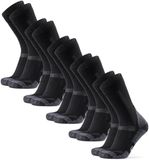 DANISH ENDURANCE Wandelsokken - Ademend Merino Wol met Blarenbescherming - Unisex - 5 Paar - Maat 39-42